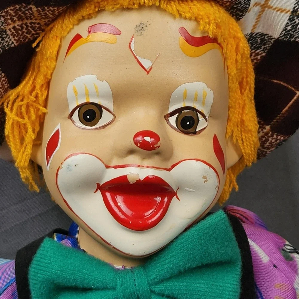 Vintage Monarch Collection Clown Porcelain 12